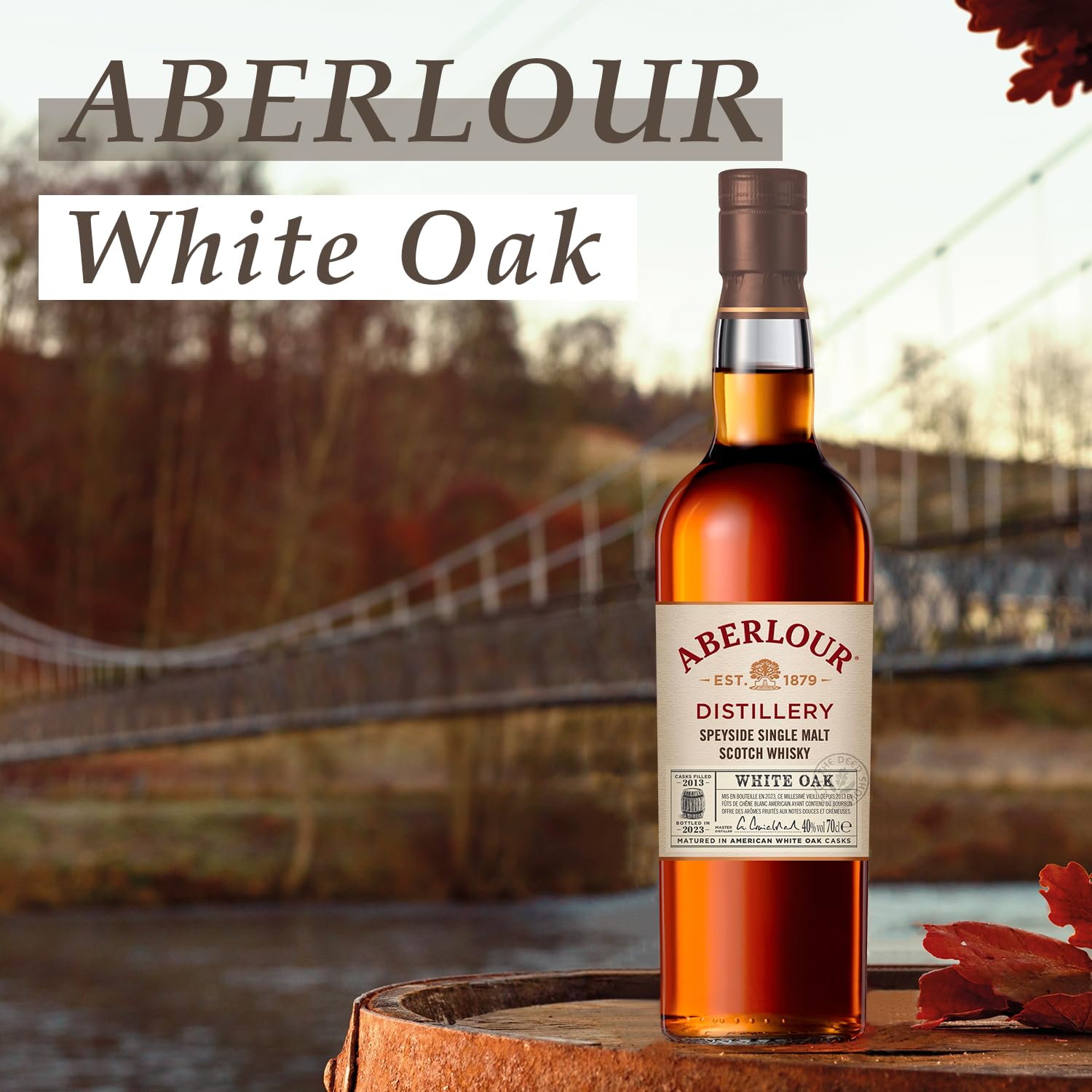 ABERLOUR White Oak Whisky Ecossais Single Malt - 40%, 70cl - 2