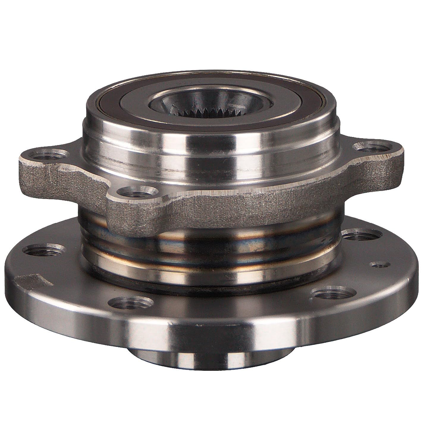 febi bilstein 26377 kit cuscinetto ruota con mozzo ruota e anello ad impulsi ABS, 1 unità | Compatibile con: AUDI A1, A3, A3 Cabriolet, A3 Sportback, Q3, TT, TT Roadster, SEAT ALHAMBRA, ALTEA, ALTEA XL, LEON
