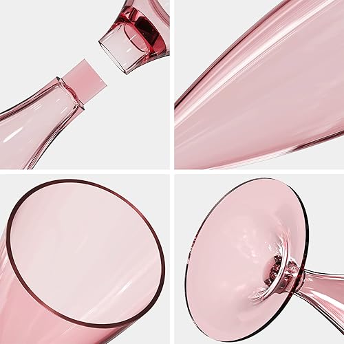 Miniatura 3 de Copas de champán de plástico, 5 copas de champán en botella de vino, inastillables, reutilizables, sin BPA, copas de champán de plástico, juego de