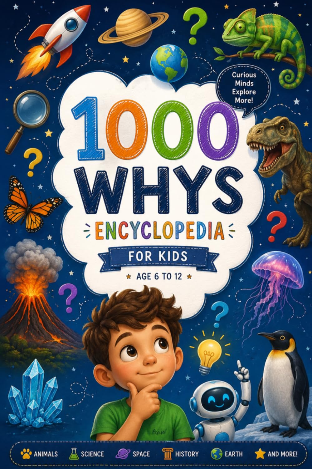 1000 whys encyclopedia for curious kids: age 6 to 12