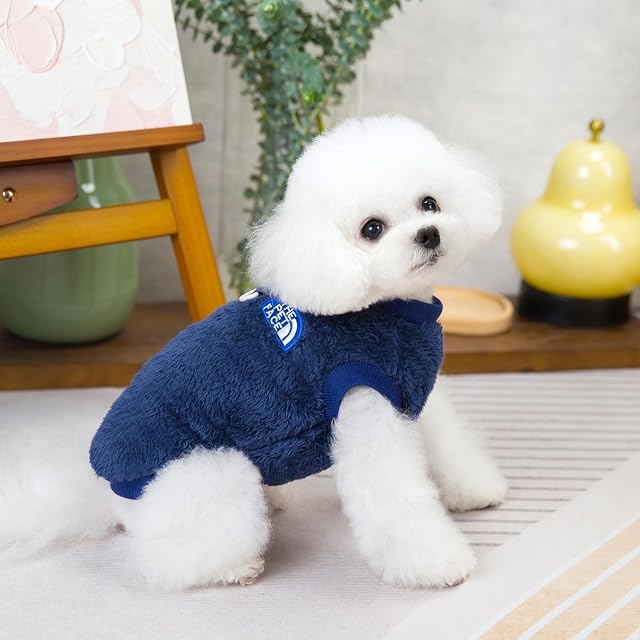 Foto 3 de 6 de Izefia Suéter para Perro Ropa Prendas Suéteres de Vellón de Lana Suéteres de Invierno Cálidos Sudadera Suave…