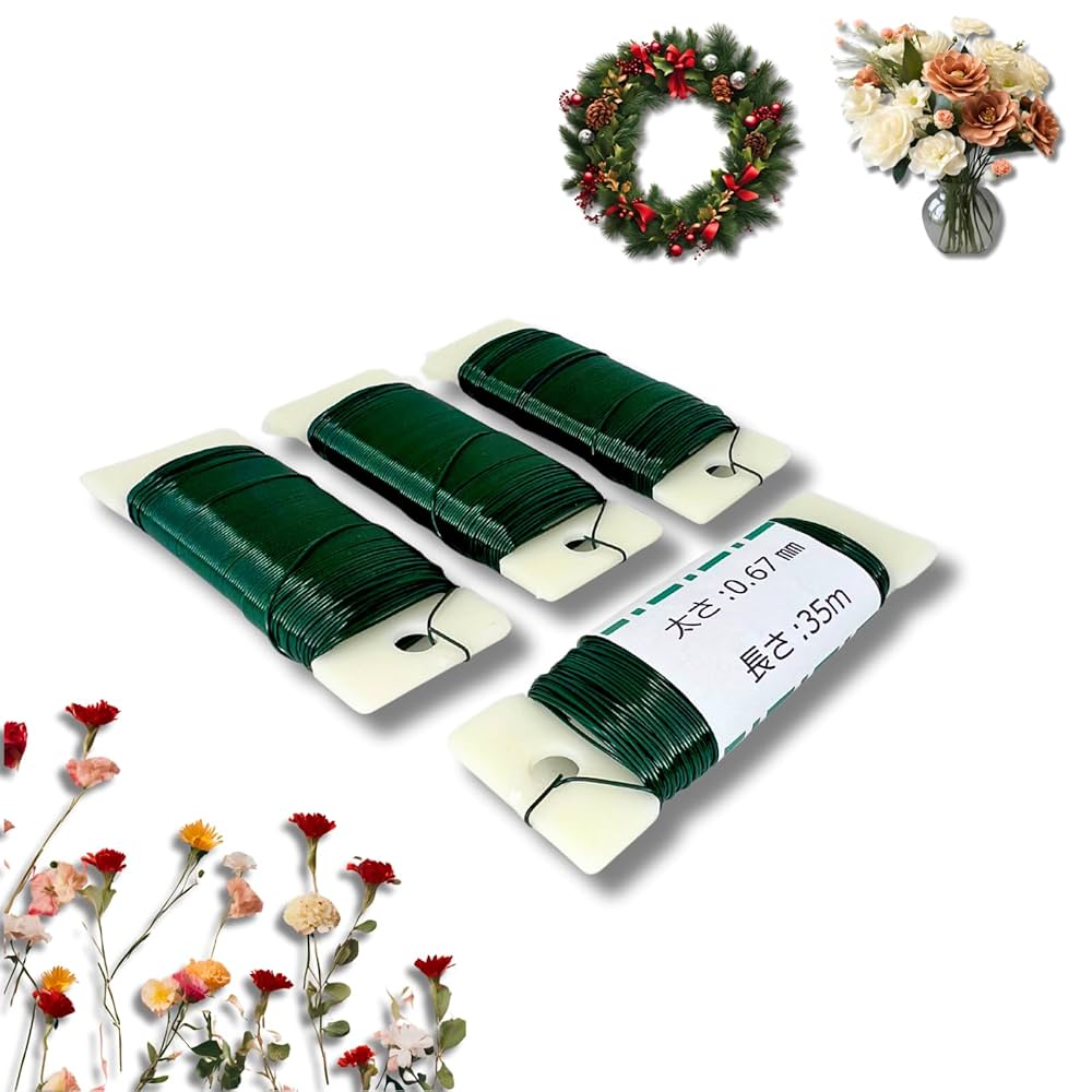 【専用】ハンドメイド＊ワイヤークラフト　フラワーリース Amazon.co.jp: 【Gears Garage】 フラワーワイヤー リース