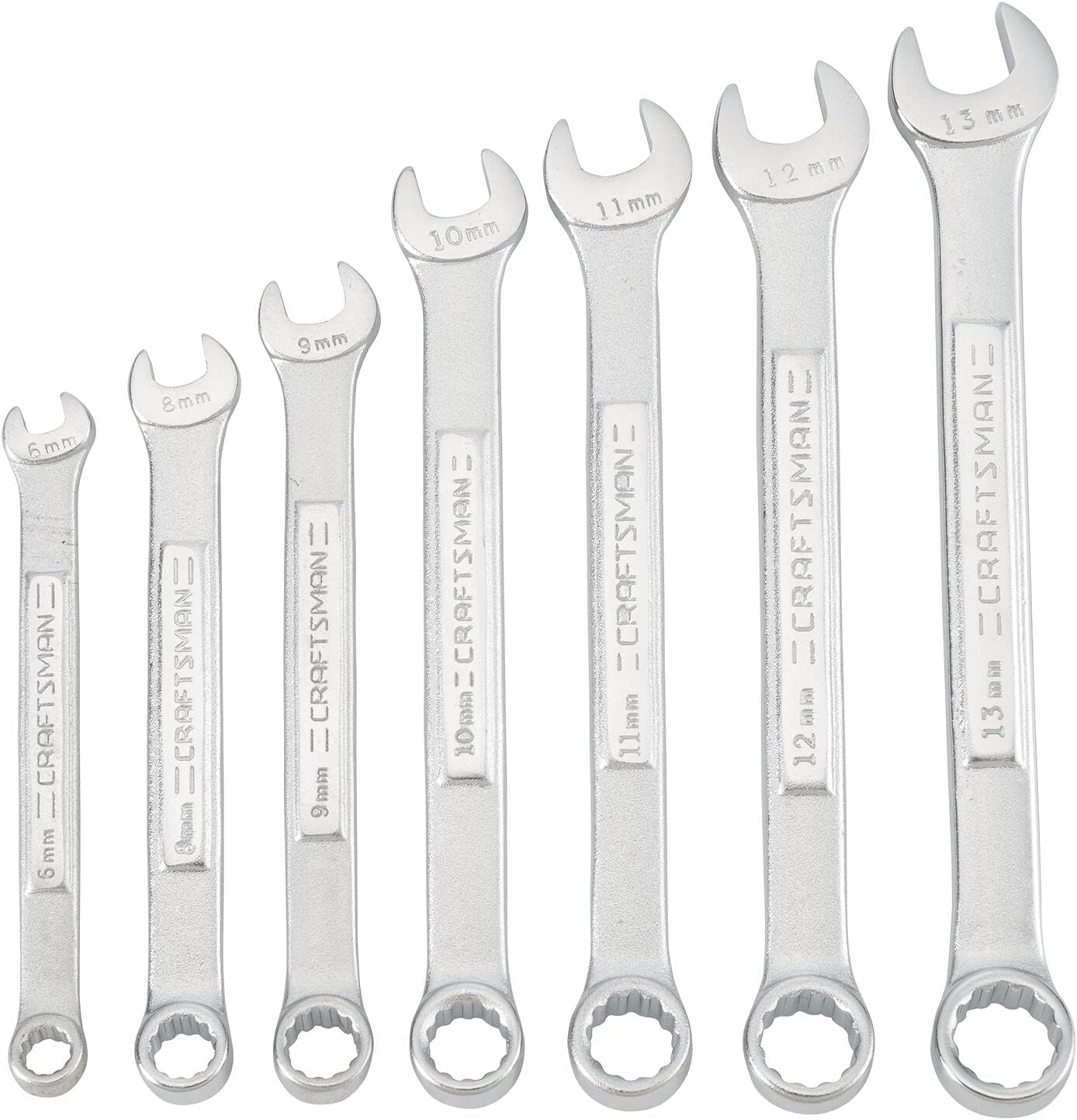 CRAFTSMAN MM WRENCH SET IN POUCH, 7PC (CMMT21086)