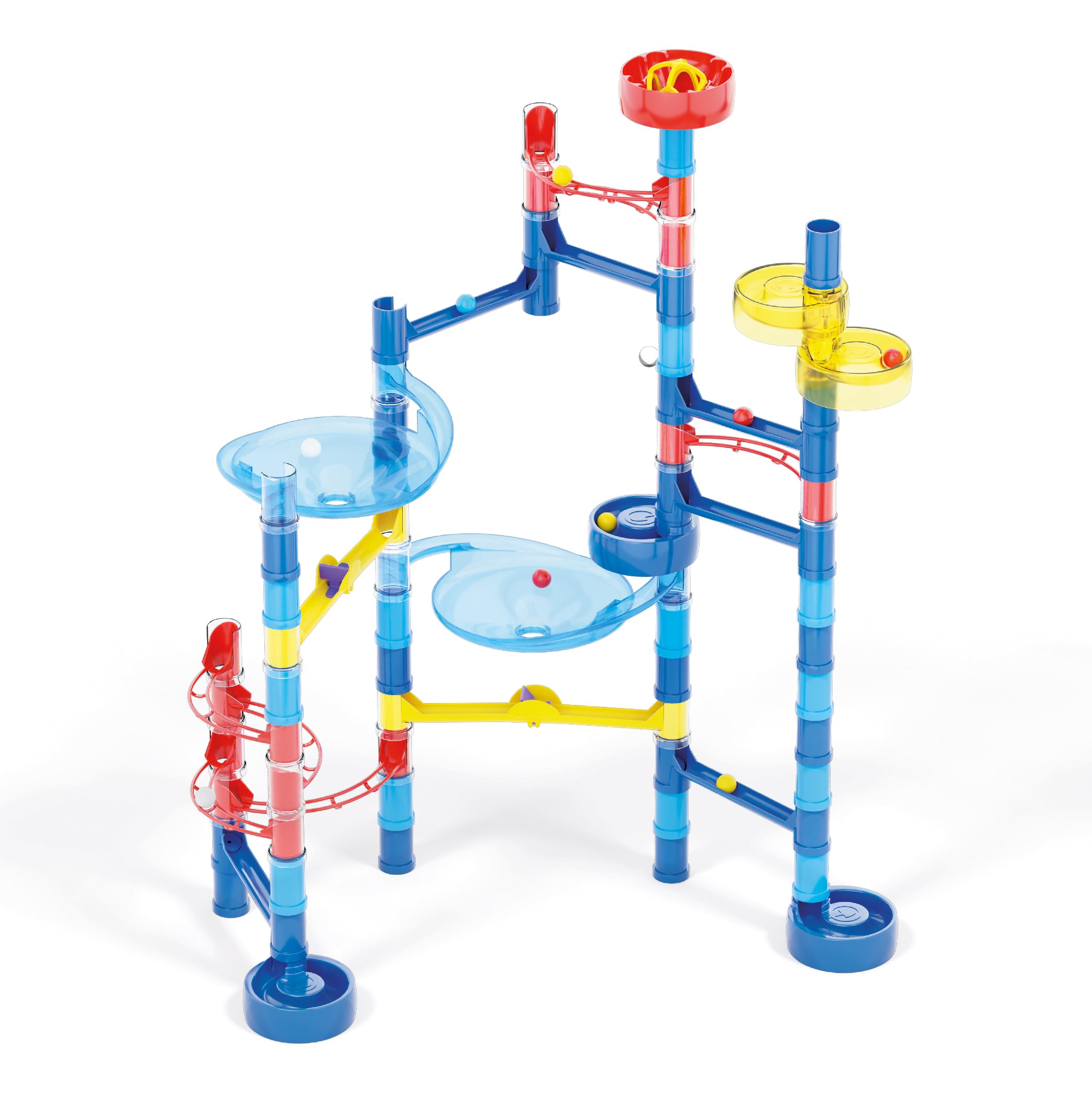 Quercetti, Migoga Ocean Marble Run Spinning, Circuit Bille Enfant, Jeu de Construction 4+, Parcours de Bille, Jeux Éducatifs, Cadeau Garçon 5 Ans, Circuit Billes, Jeu de Billes, Jouet Garcon 5 Ans