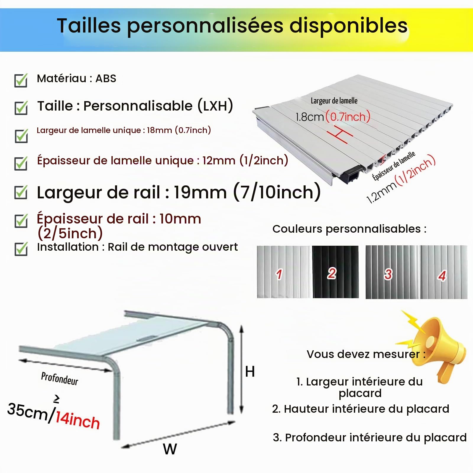 Volet Roulant Pour Meuble De Cuisine Ouverture Par Basculement Vers Le Bas