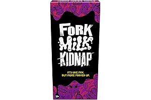 Hasbro Gaming Fork Milk Kidnap: A Hilarious NSFW Card Game for Rowdy Get-Togethers