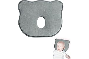 3D Lounger Baby Pillow for Sleeping Flat Head Syndrome Correction