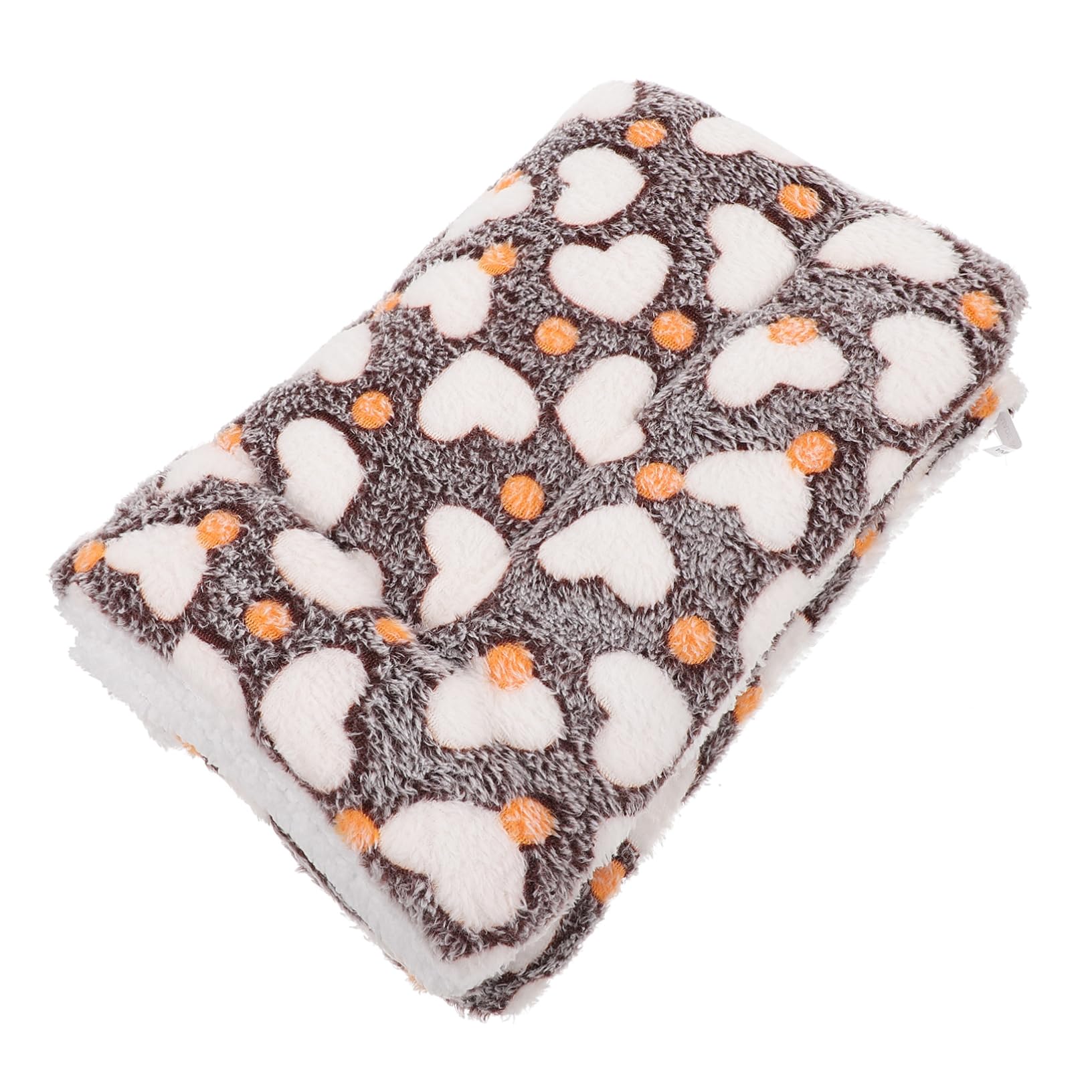 POPETPOP Warm Nest Pad Bed for Dogs Cats Large Pet Mat Soft Warm Resting Place for Winter