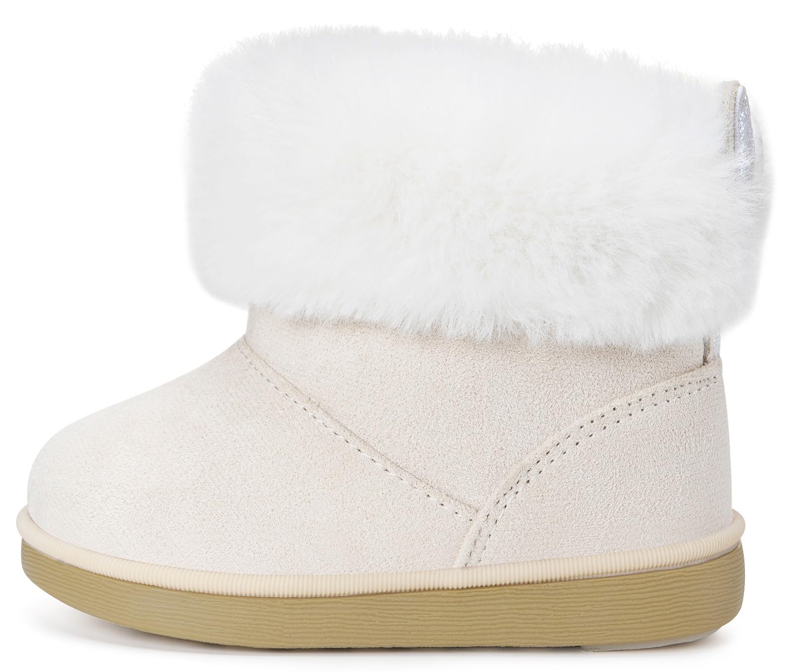 Gaatpot Stivali per Bambine e Ragazze Stivaletti da Neve Ragazzi Fodera Scarpe con Invernali Bambini Stivale con Imbottitura Calda 20-29EU