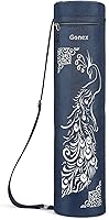 Gonex Yoga Mat Bag: Durable Water-Resistant Full-Zip Carrier with Wet Pocket, Zipper Pocket & Adjustable Strap