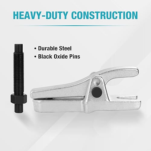 Miniatura 4 de DURATECH Separador de rótulas, herramienta universal de extracción de rótulas que se ajusta de 1-13 a 2-18 pulgadas para separar brazos, varillas de