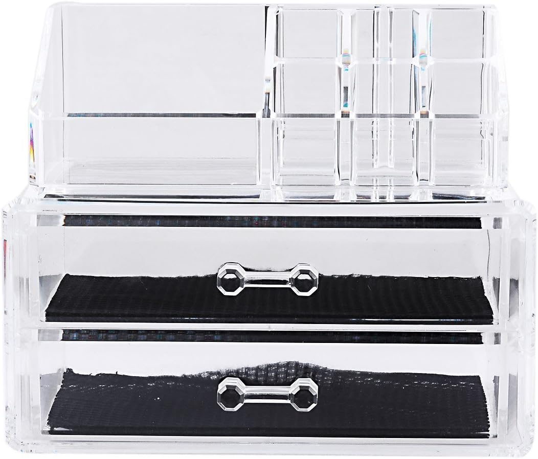 Vencer Jewelry & Cosmetic/makeup Organizer Set (1 Top 2 Drawers)