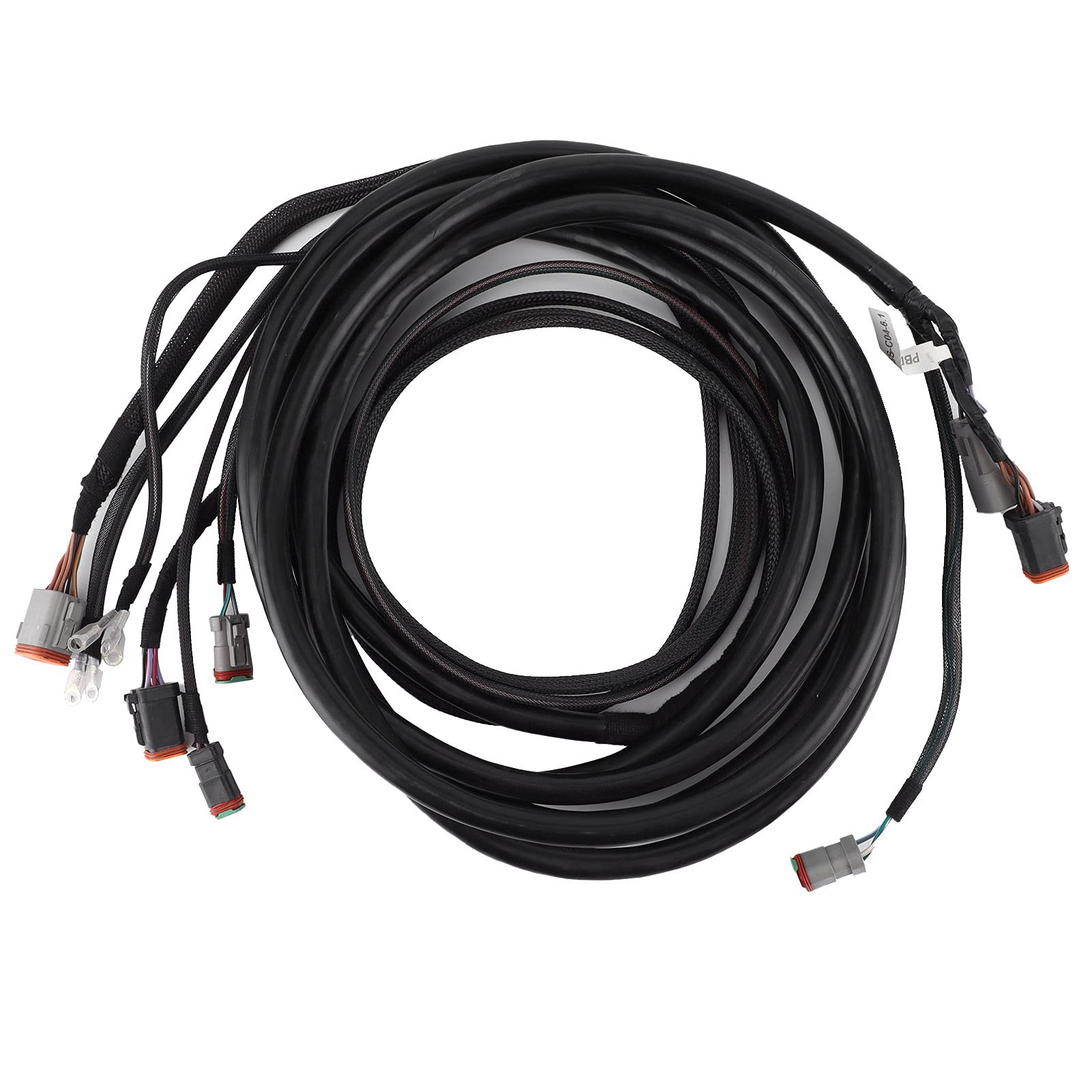Voltmetro Digitale, Orologio e Termometro - Display LED 12V per Auto, Moto, Barca e Camion