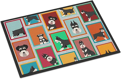 Vista 52 de Caroline's Treasures MLM1087MAT - Felpudo de perro de montaña bernés de 18 x 27 pulgadas, para interiores y exteriores, para entrada, Bernese