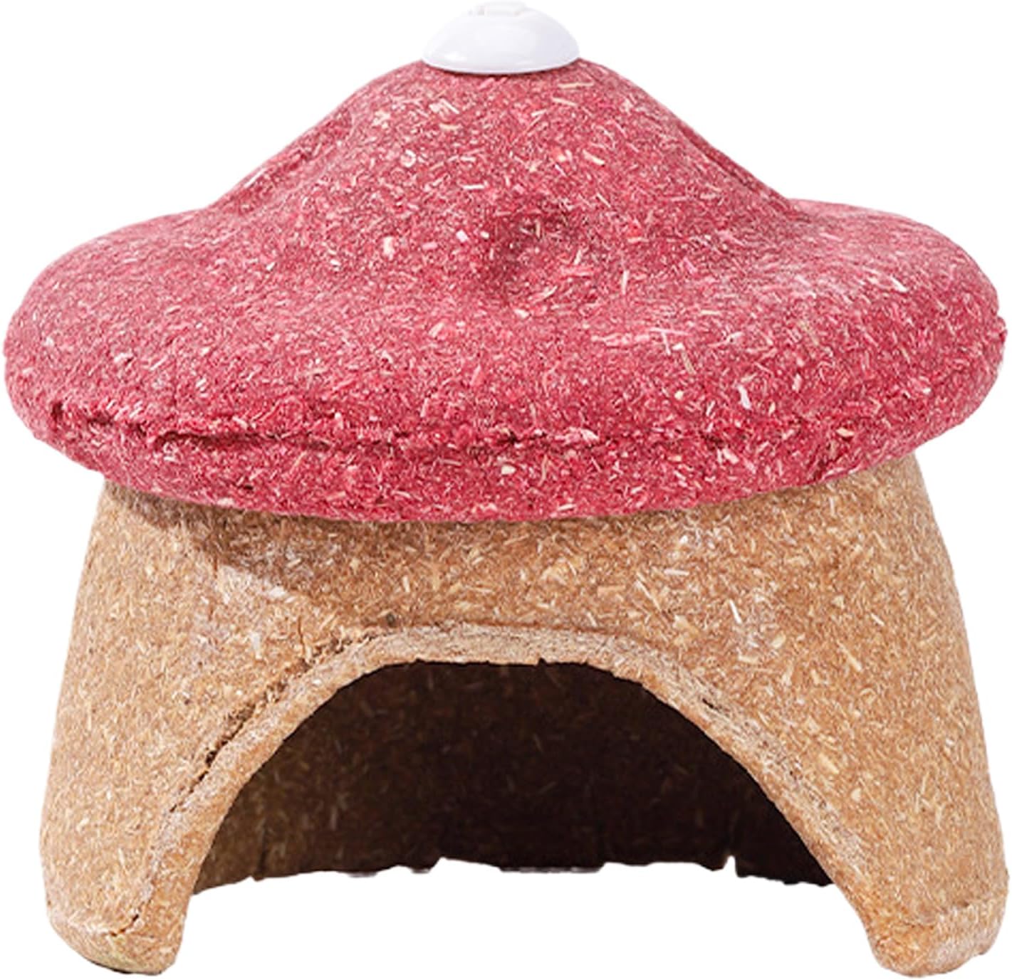 Dewireaey Hamster Nest – Pilzförmiges Nage- und Spielzeug für kleine Haustiere – Hamsterhöhle | Für Kleintiere Wie Igel Frettchen Kaninchen Chinchilla Dewireaey Hamster Nest – Pilzförmiges Nage- und Spielzeug für kleine Haustiere – Hamsterhöhle | Für Kleintiere Wie Igel Frettchen Kaninchen Chinchilla