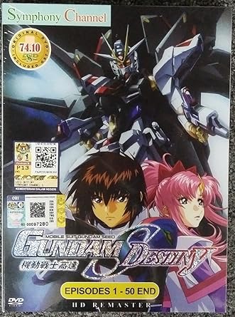 Amazon Com Mobile Suit Gundam Seed Destiny Complete Tv Series Dvd Box Set 1 50 Episodes Mitsuo Fukuda Movies Tv