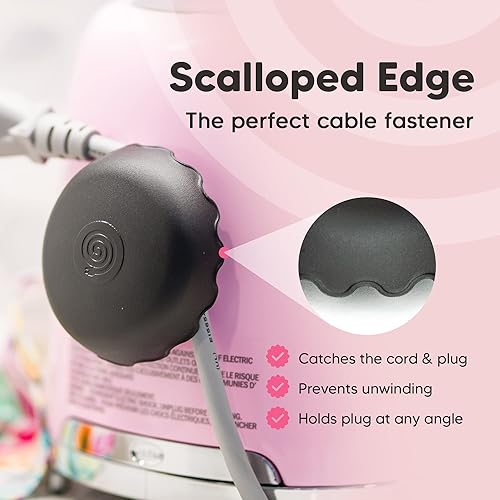Miniatura 5 de The Cord Wrapper Paquete de 4 organizadores de cables de alimentación, envoltorios de cables resistentes al calor para electrodomésticos de cocina,