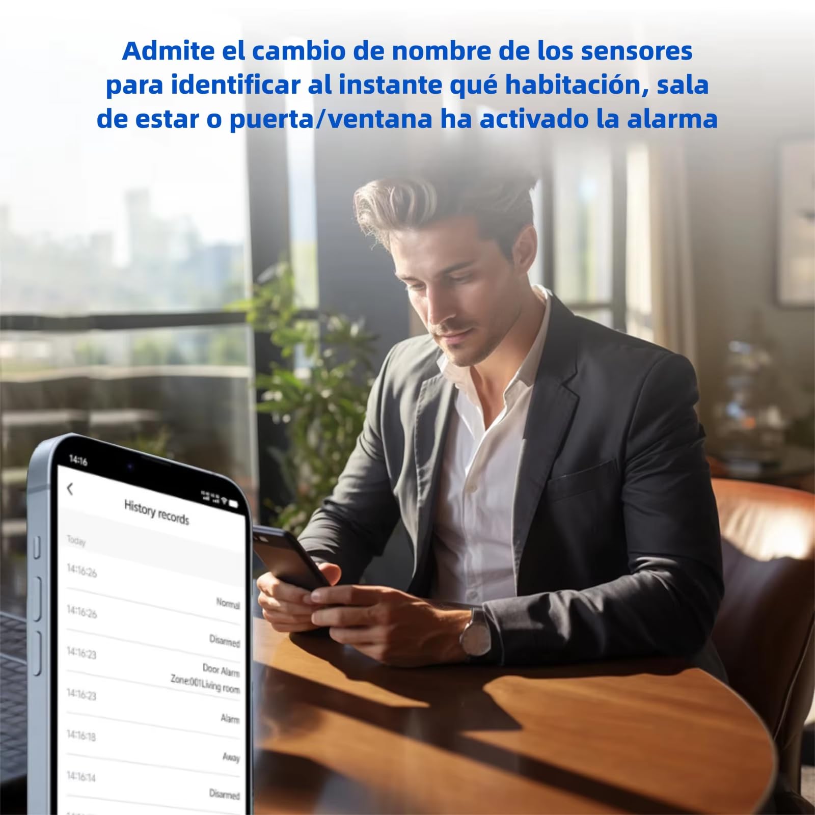 XUK Kit Alarma Casa WiFi+4G Sin Cuotas, con Pantalla Táctil de 4,3", Detector PIR, Sensor de Puerta/Ventana y Sirena de 120 dB, Sistema de Alarma para Casa Compatible con App y Alexa. (Lote de 21)