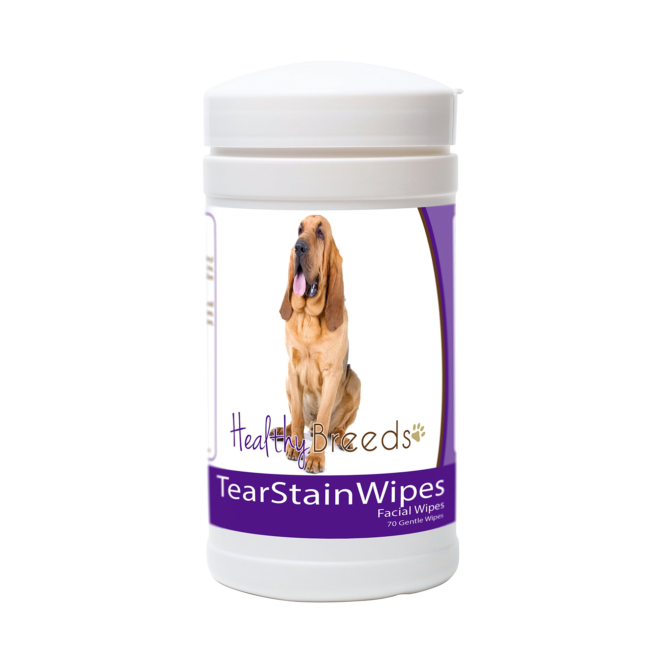 Healthy Breeds Bloodhound Tear Stain Wipes 70 Count