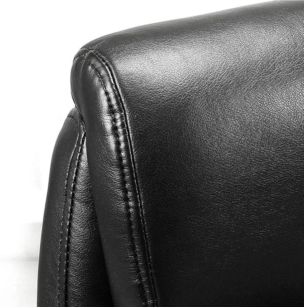 Ergonomiczne krzesło biurowe z regulowanymi podłokietnikami, skórzane krzesło biurkowe z funkcją nachylenia, łatwe do czyszczenia, nowoczesne krzesło obrotowe do domu, sali konferencyjnej i gabinetu