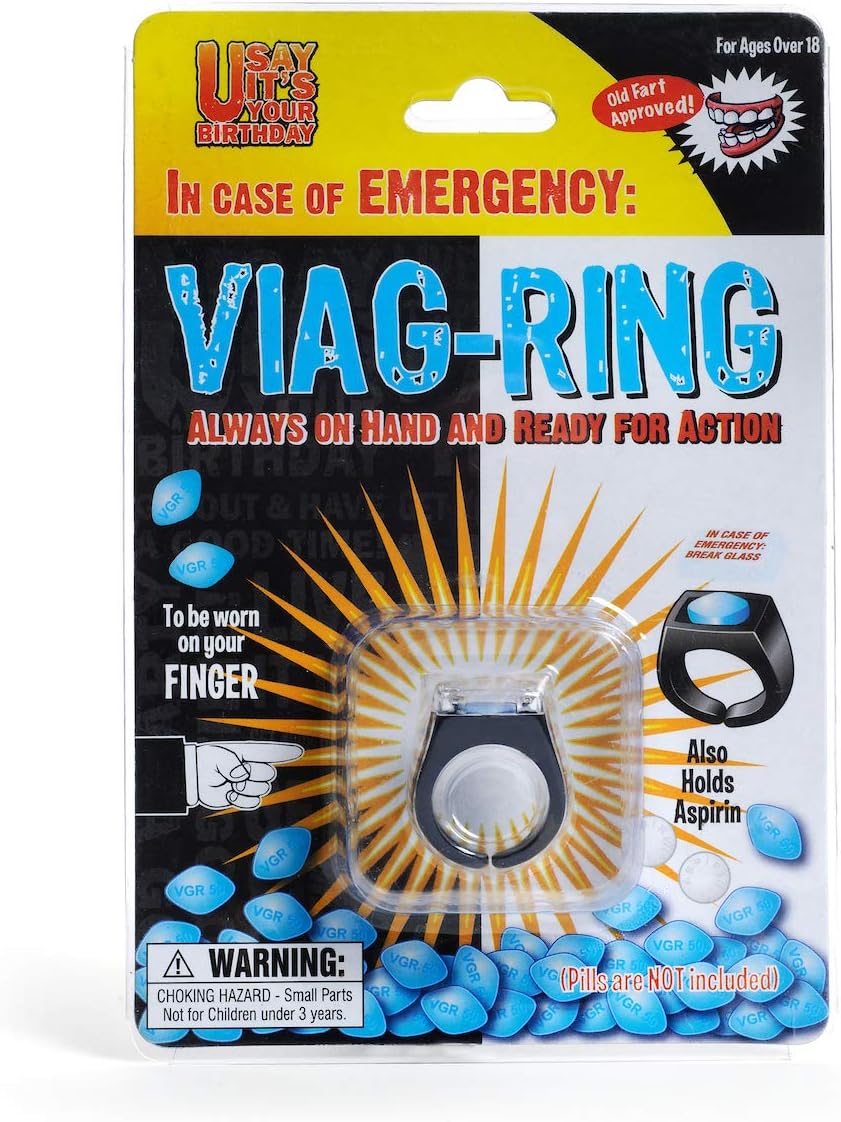 Viag-Ring Novelty Gag Gift