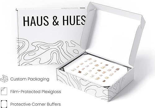 Miniatura 289 de HAUS AND HUES Decoración Divertida de Baño – Arte de Pared de Barba y Mullet, Letrero Humorístico de Baño, Impresión de Pared Divertida para Baño o