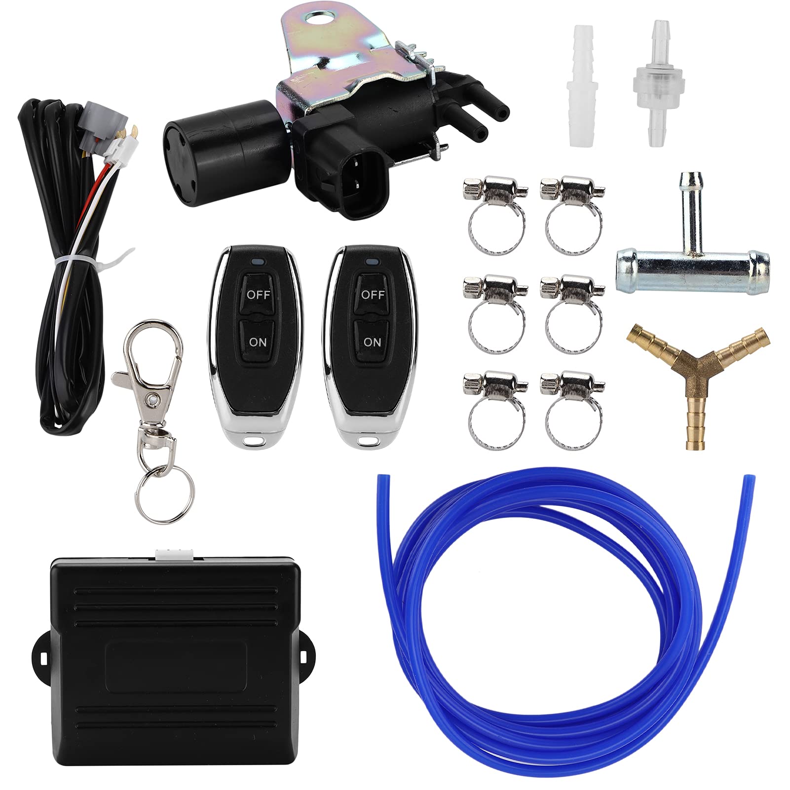 01 Controller valvola di Scarico remoto, Kit Controller valvola di Scarico Senza Fili Controllo preciso per Auto