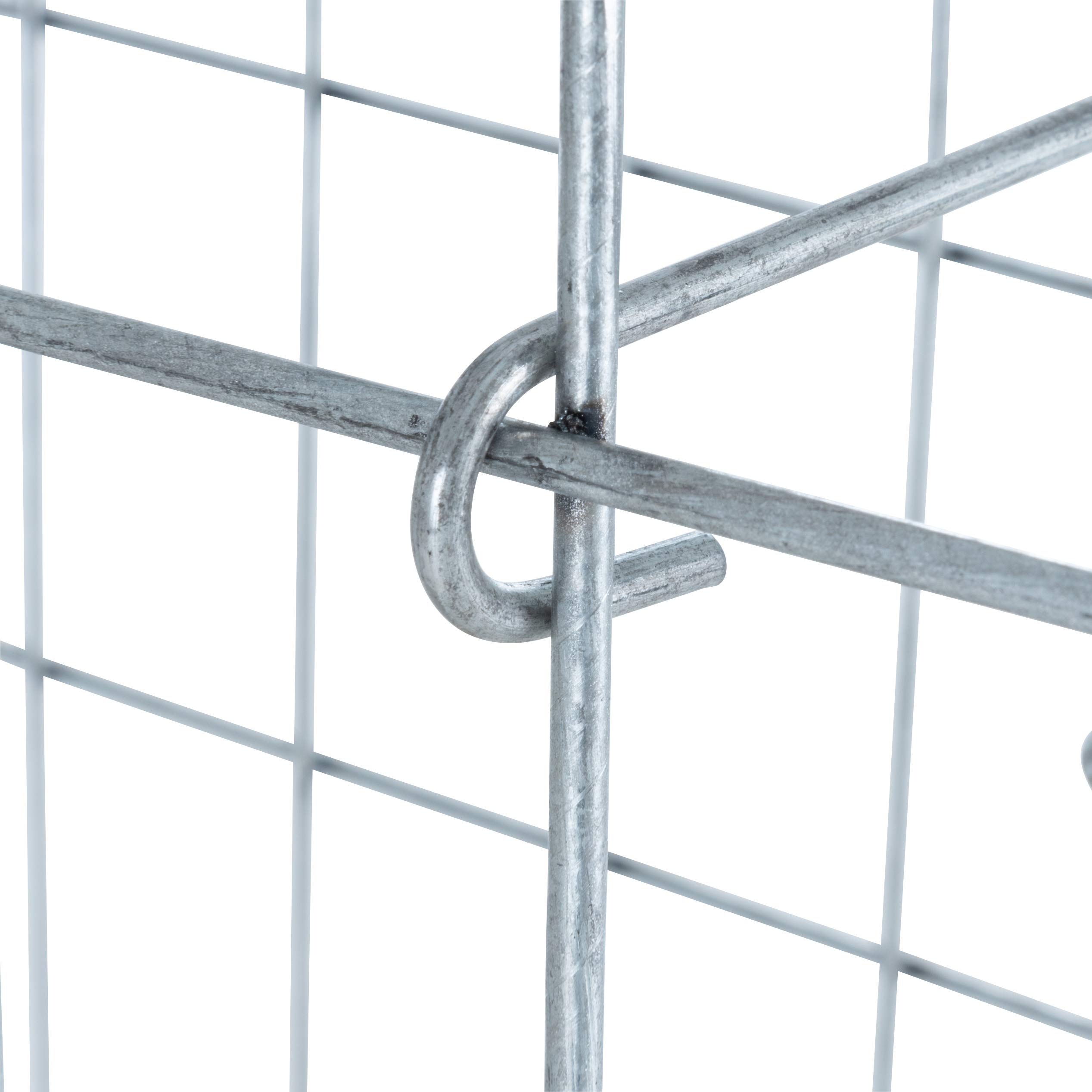 Gabione 100x50x30 cm Steingabione Steinkorb Gabionen Drahtkorb Staffelpreise (2 Stück)