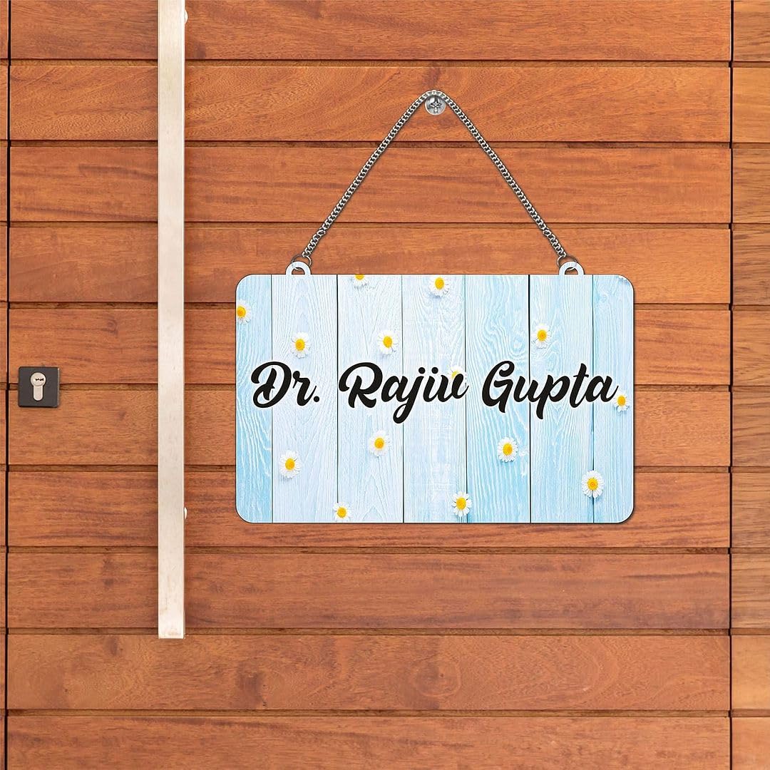 CVANU Customized Wooden Name Plate for Home Entrance Multicolour Size(10.5x18inch)_C1 — Amazon image 20