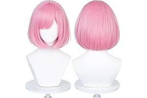 Pink Bob Emu Cosplay Wig: Perfect for Anime and Halloween Fun