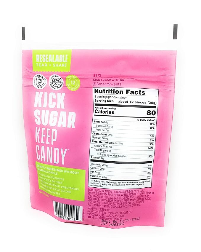 SMART SWEETS Sourmelon Bites 5.3 OZ miniatura 4