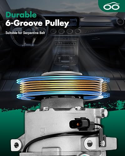 Miniatura 1472 de SCITOO CO 10739C - Compresor de CA compatible con Honda Element 2.4L 2003 2004 2005 2006 2007 2008 2009 2010 2011