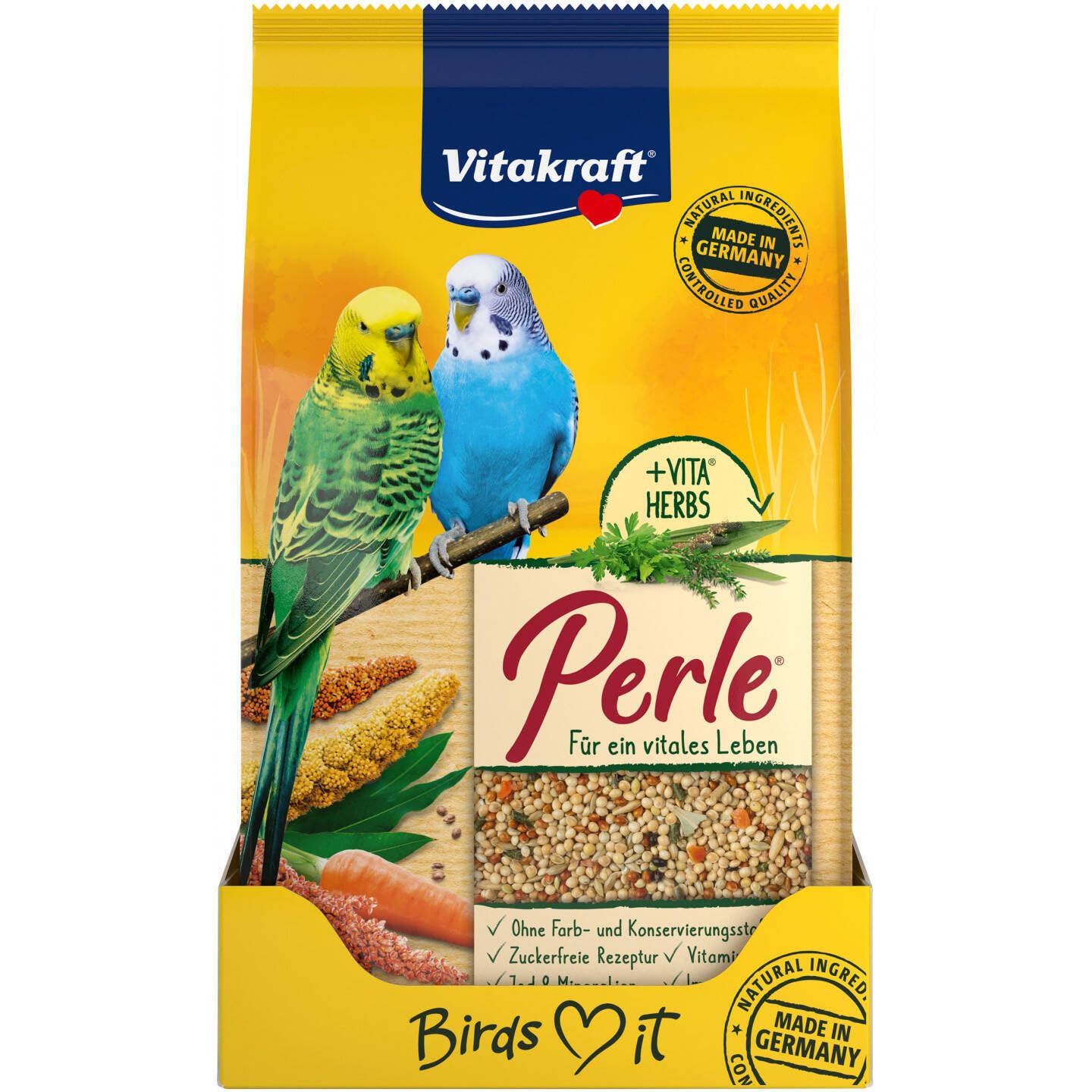 VITAKRAFT Menü Wellensittiche - 1000 g