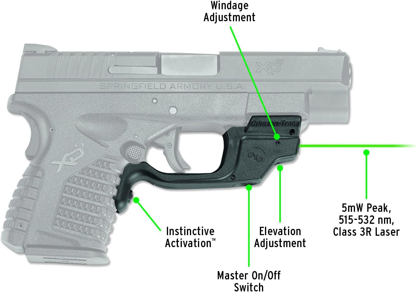 Best Cyber Monday π₯ Crimson Trace LG-469 Laserguards with Heavy Duty Construction and Instinctive Activation for Springfield Armory XD-S, Defensive Shooting and Competition Free Shipping Offer Crimson Trace LG-469 Laserguards with Heavy Duty Construction and Instinctive Activation for Springfield Armory XD-S, Defensive Shooting and Competition