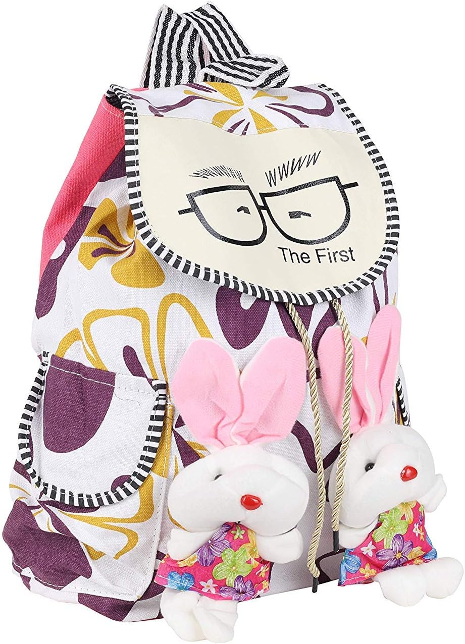 Kreative Bags Women's Backpack Handbag, Multicolor