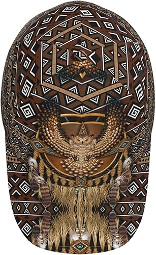 Miniatura 4 de Gorra de béisbol india nativa americana para mujeres y hombres, ajustable nativo americano, gorra de pesca para sol y playa
