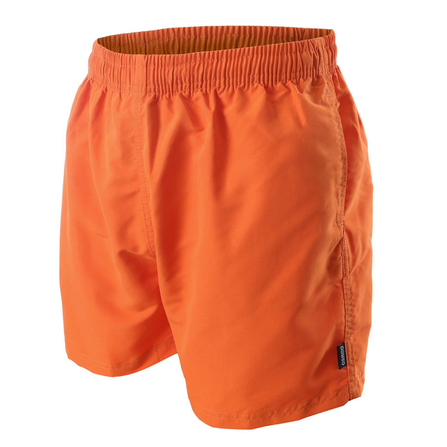 OAHOO Herenzwemshorts (1 stuk) zwembroek met mesh-voering en zakken, oranje (burnt orange), M