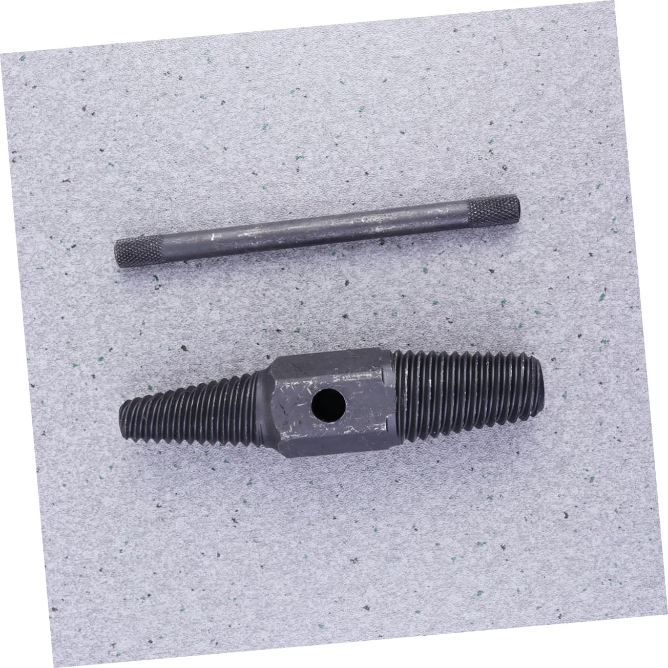 Veemoon Double-ended Wire Extractor Tool High Carbon Steel Extractor for Broken Stud Bolt Remover