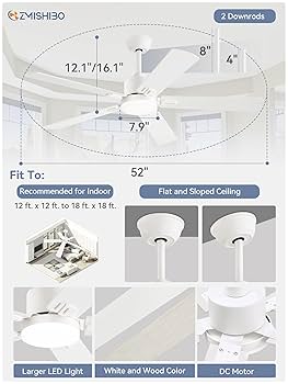 ZMISHIBO 2 Pack 52
