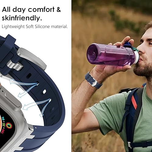 Miniatura 15 de WINGLE AP Luxury Bands for Apple Watch Band Ultra 3/2/1 Band Ultra 49mm Series 11 10 46mm 45mm 44mm 42mm SE 3/2/1 Series 9 8 7 6 5 4 3 2 1 Men