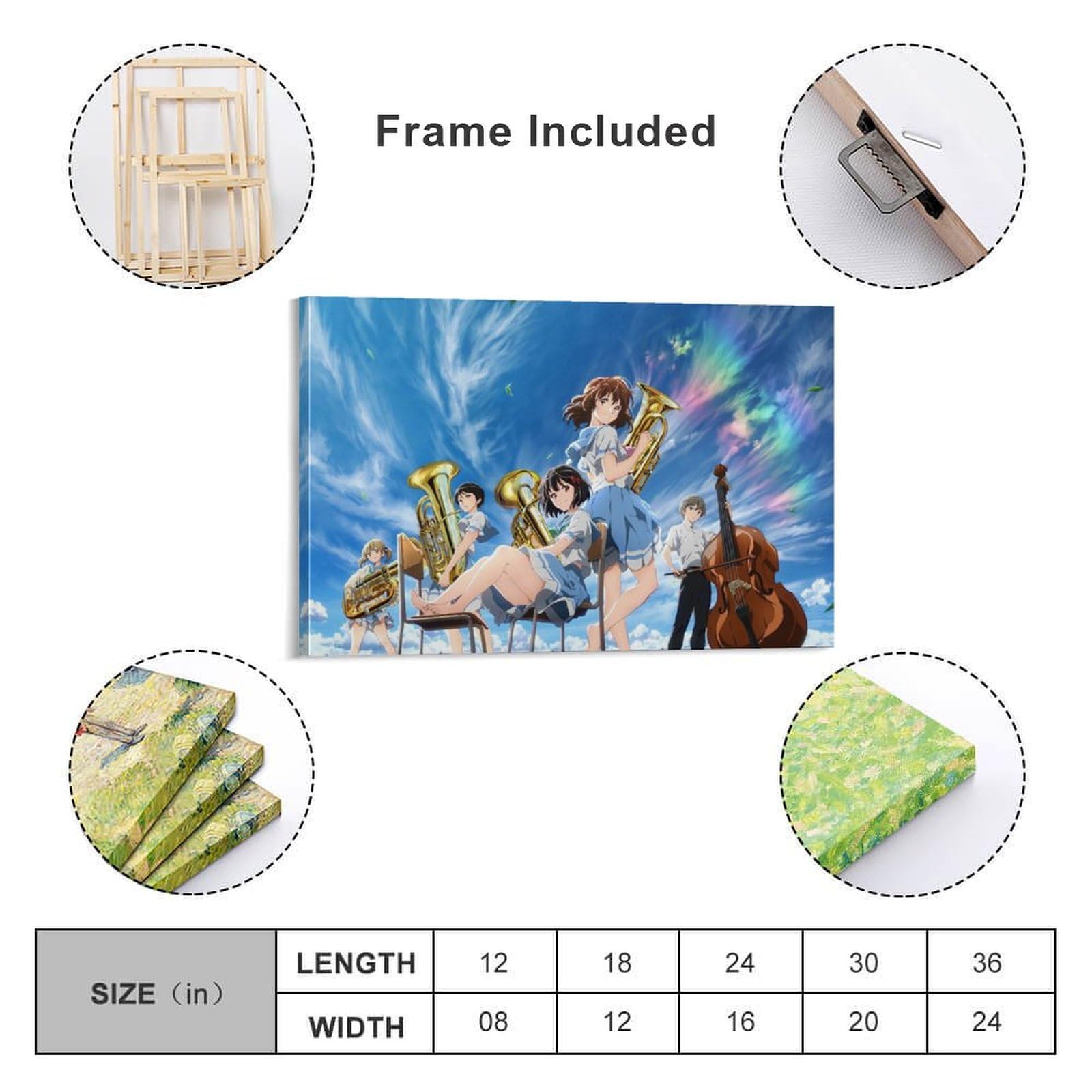 Amazon.co.jp: 響けユーフォニアム ポスター 絵画 アートパネル