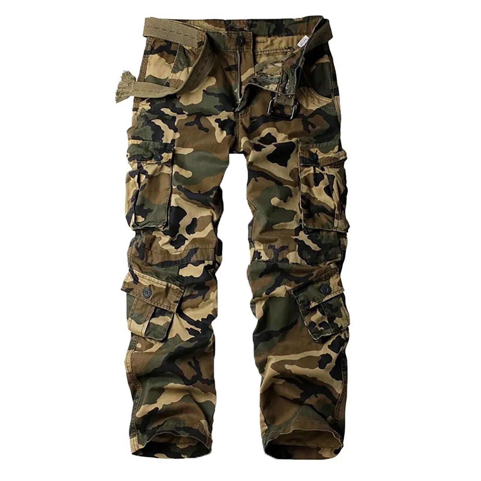 Generisch Pantalon de randonnée pour femme - Pantalon de travail - Pantalon d'été léger - Pantalon d'extérieur avec plusieurs poches - Pantalon d'escalade fonctionnel - Pantalon de randonnée pour