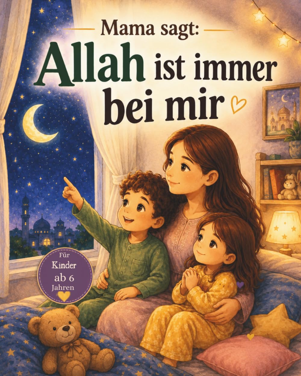Mama sagt Allah ist immer bei mir: Ein liebevolles islamisches Kinderbuch über Allah und Seine Schöpfung mit kindgerechten Antworten auf Fragen wie ... erklärt und mit Versen aus dem Qur'an belegt.