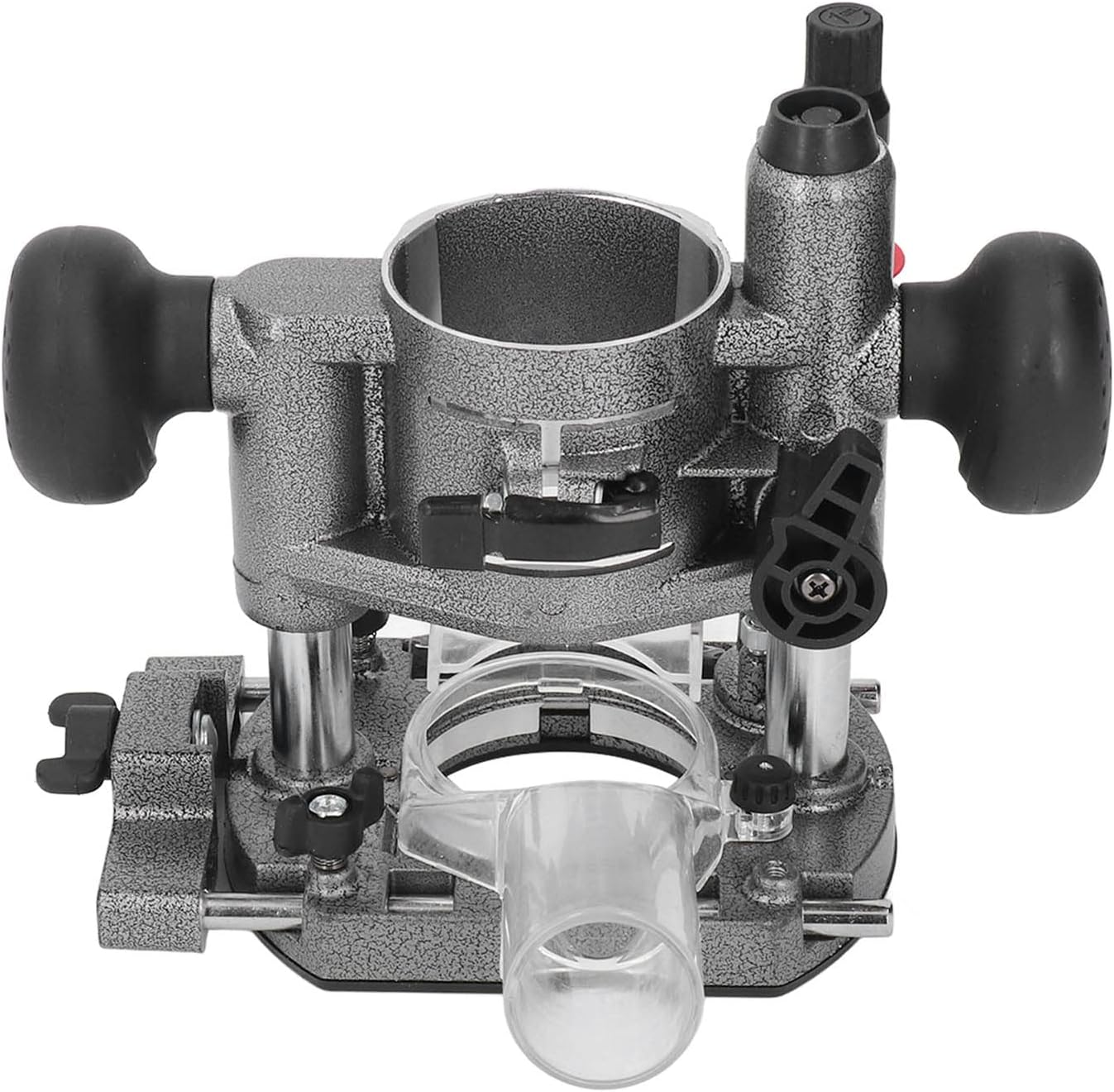 Compact Router Plunge Base ,Black Transparent Double Handle Router ...