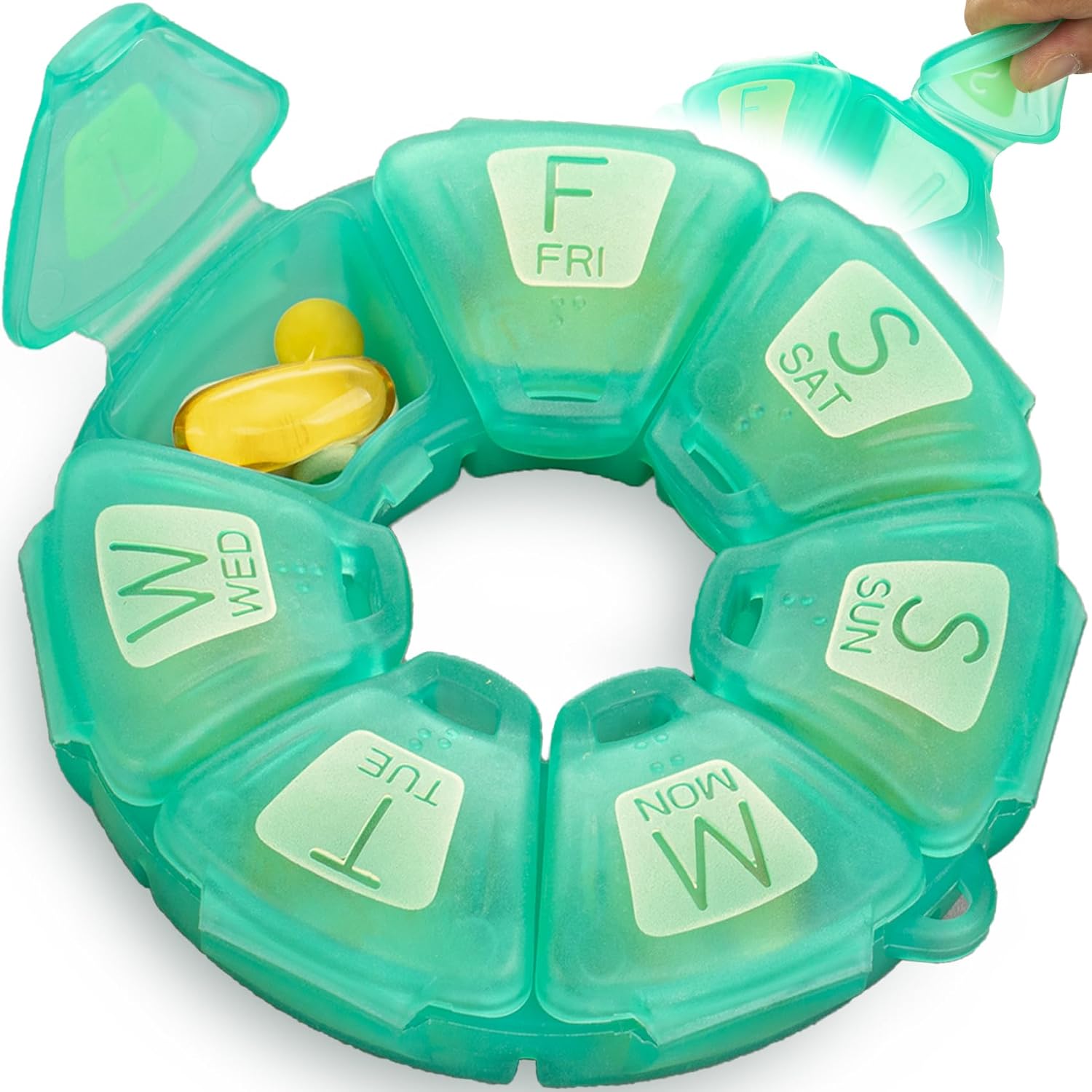 amazon-round-weekly-pill-organizer-tpu-rubberized-travel-pill