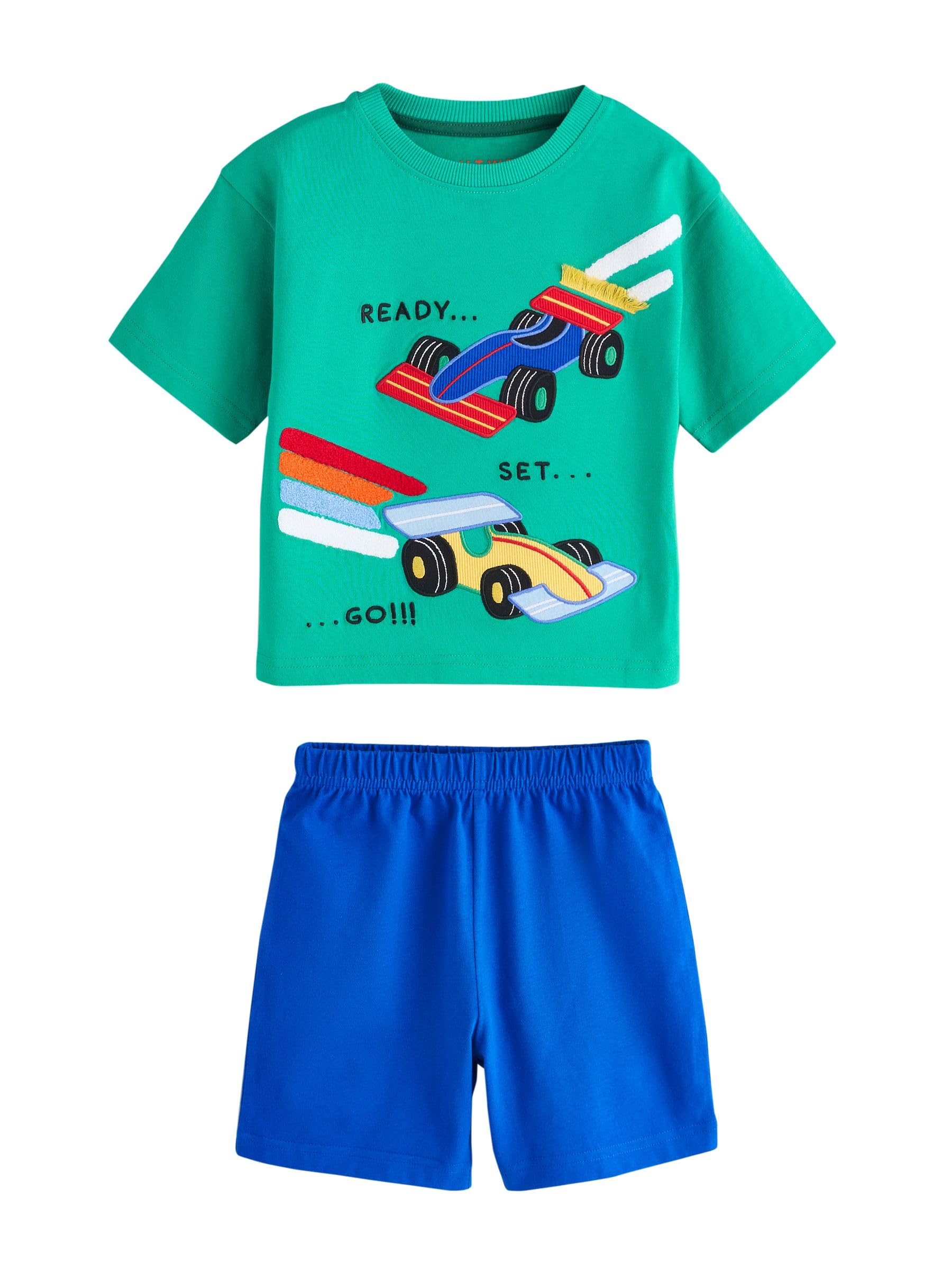 NEXT Jungen Kurze Schlafanzüge, 3er-Pack