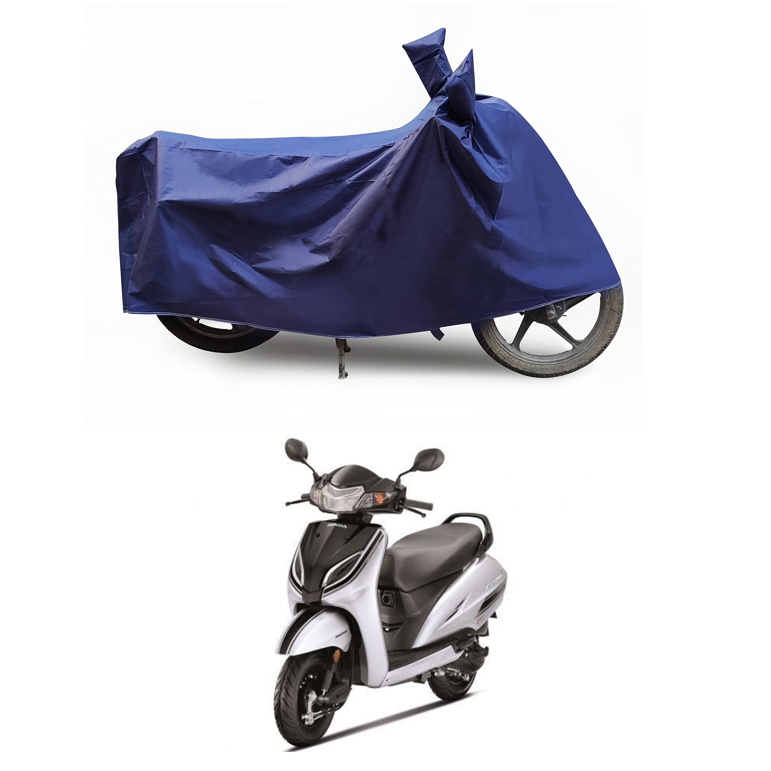 Auto Hub Activa 5G Bike Cover Waterproof Original/Activa 5G Cover Waterproof/Activa 5G Bike Cover/Bike Cover Activa 5G Waterproof/Activa 5G Body Cover/Bike Body Cover Activa 5G (Navy)