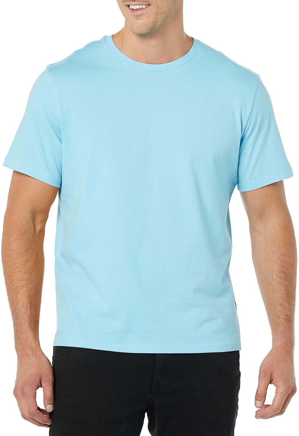 Amazon Essentials Men's Short Sleeve T-Shirts, Slim-Fit, Crewneck, Pack of 2 - Image 5