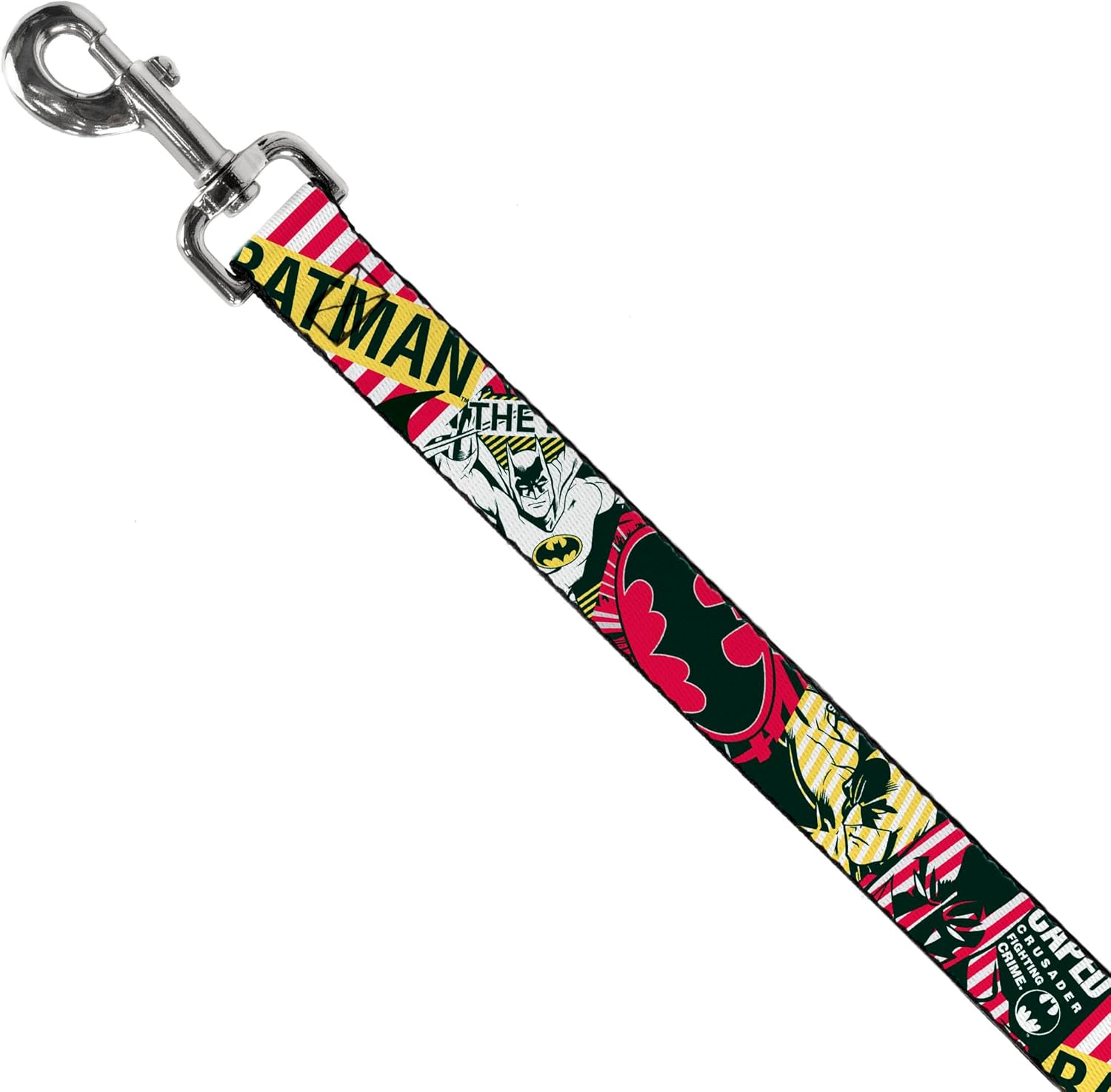 Dog Leash Batman Caped Crusader 6 Feet Long 1.0 Inch Wide