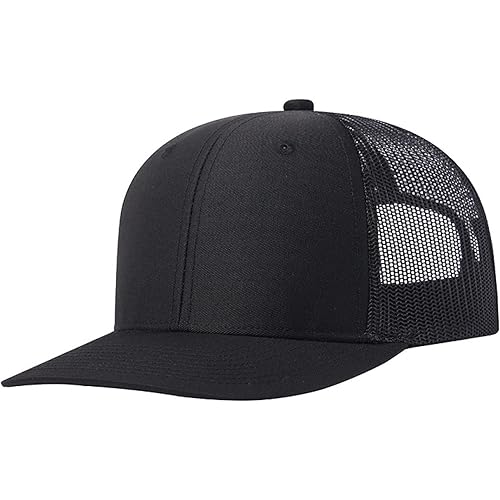 Baseball Cap Trucker Hat for Men Women, Classic Adjustable Workout Hats Running Hats Plain Athletic Dad Hat